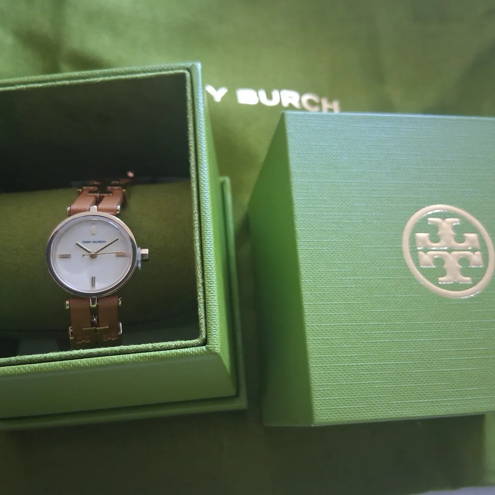 Tory Burch Rose Gold Women's Watch with White Dial - Picture 3 of 7